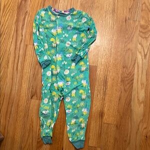 Magnetic Me Green Kids One Piece Pajama